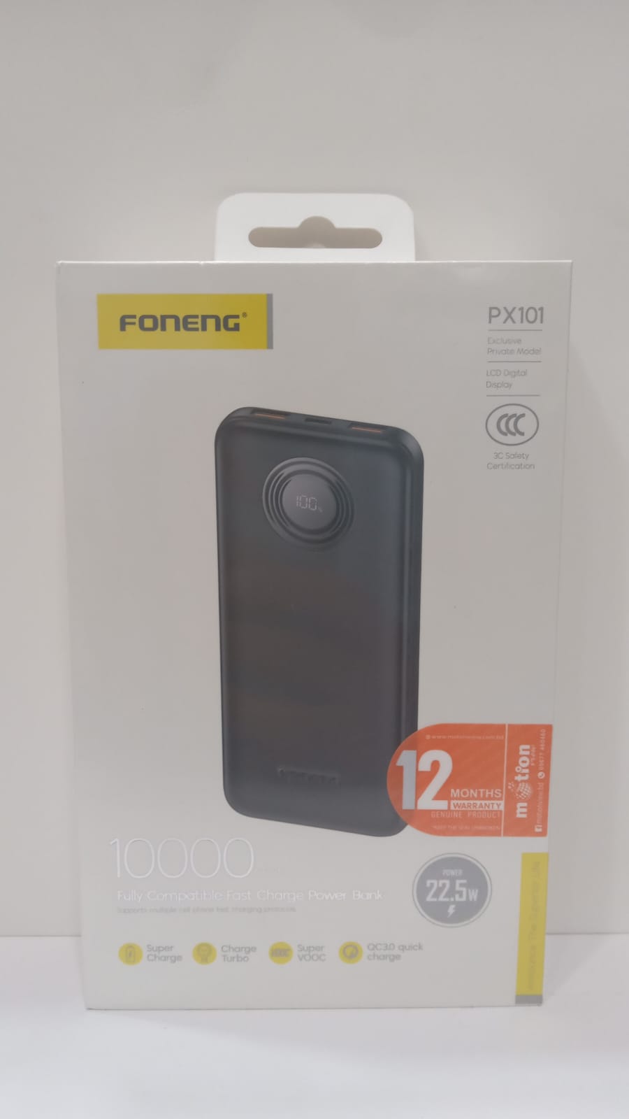 Foneng PX101 10000mAh 22.5W Power Bank